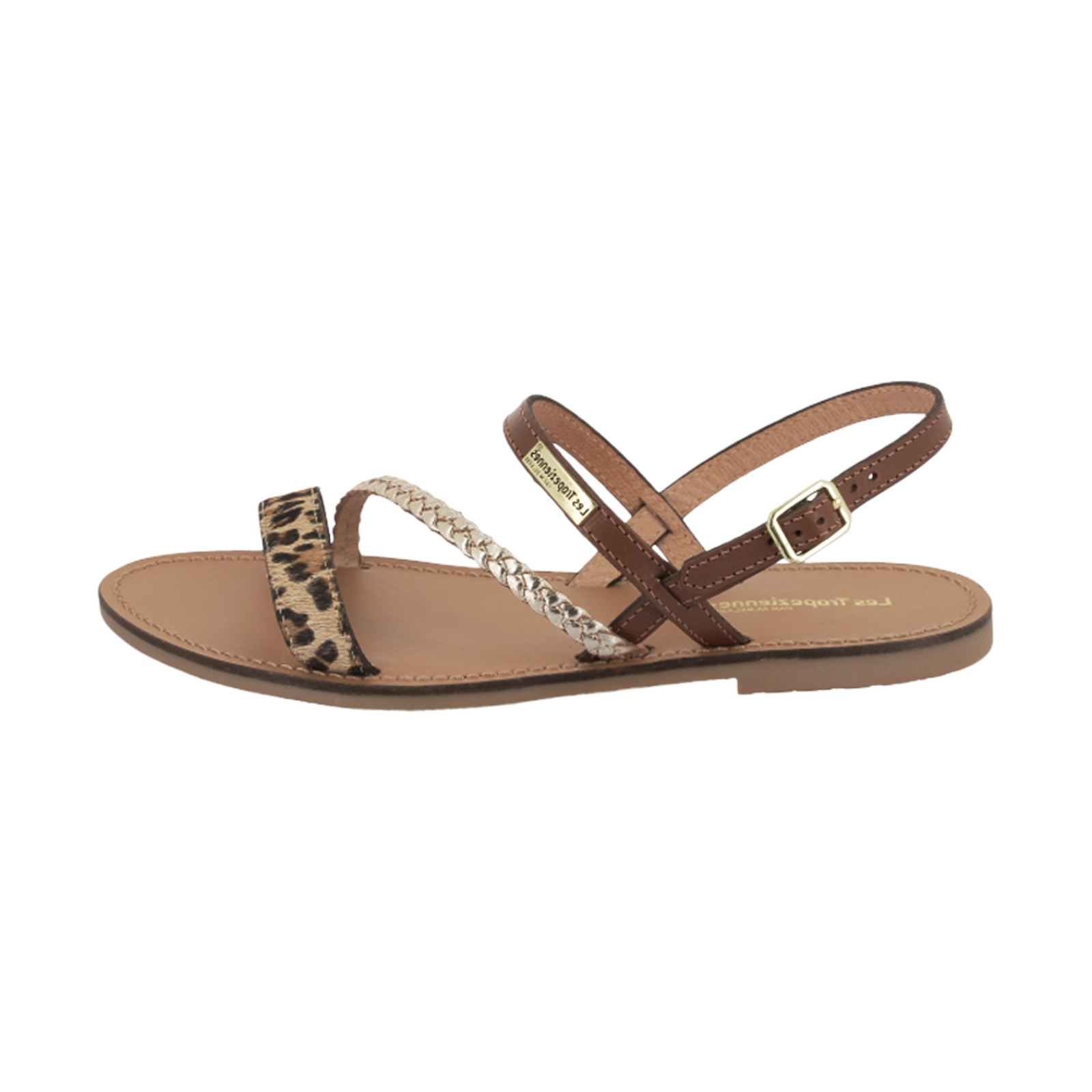 Sandale Plate Cuir Les Tropeziennes Batresse