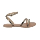 Sandale Plate Cuir Les Tropeziennes Hanak