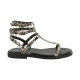 Sandale Plate Cuir Les Tropeziennes Coralie Leo
