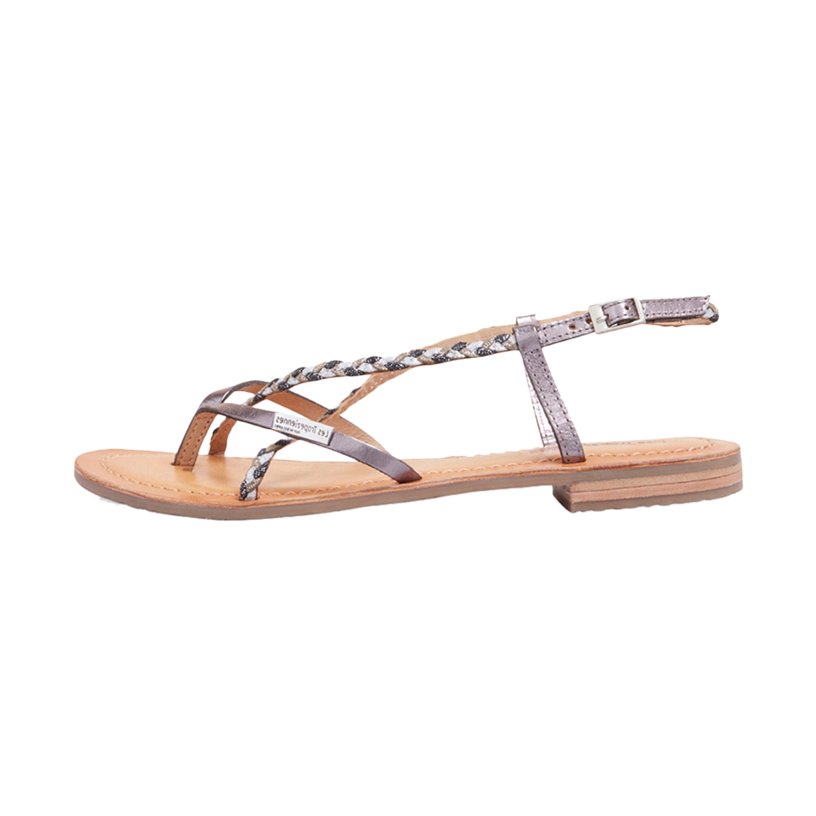 Sandale Plate Cuir Les Tropeziennes Monatres