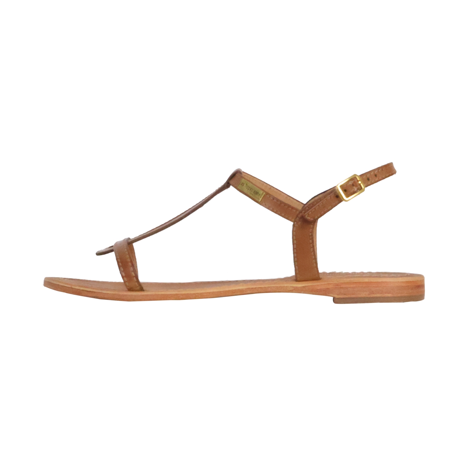 Sandale Plate Cuir Les Tropeziennes Hamess