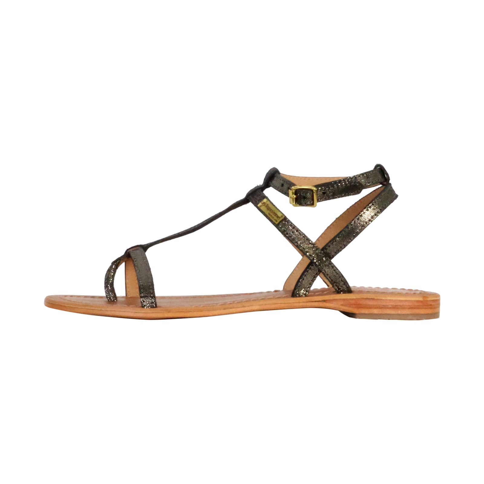 Sandale Plate Cuir Les Tropeziennes Hilan