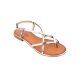 Sandale Plate Cuir Les Tropeziennes Monaco