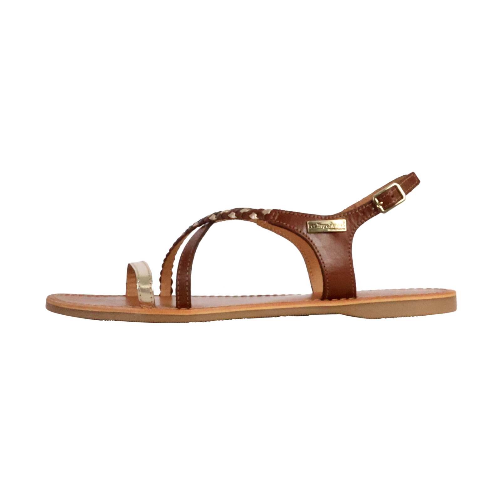 Sandale Plate Cuir Les Tropeziennes Hanano