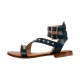 Sandale Plate Cuir Les Tropeziennes  Hecho