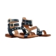 Sandale Plate Cuir Les Tropeziennes  Hecho