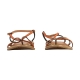 Sandale Plate Cuir Les Tropeziennes Monaco