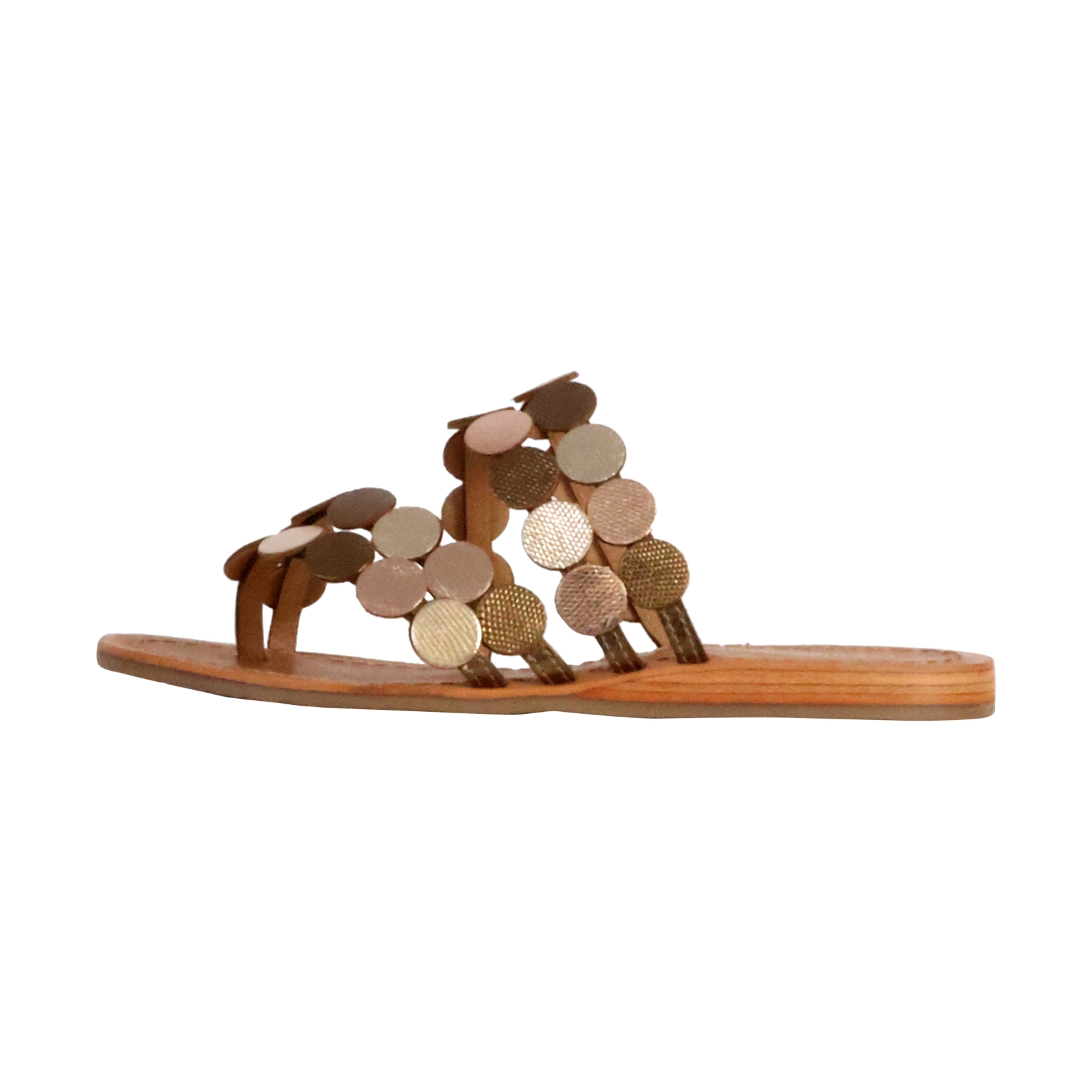 Sandale Plate Cuir Les Tropeziennes Horond