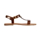Sandale Plate Cuir Les Tropeziennes Haken