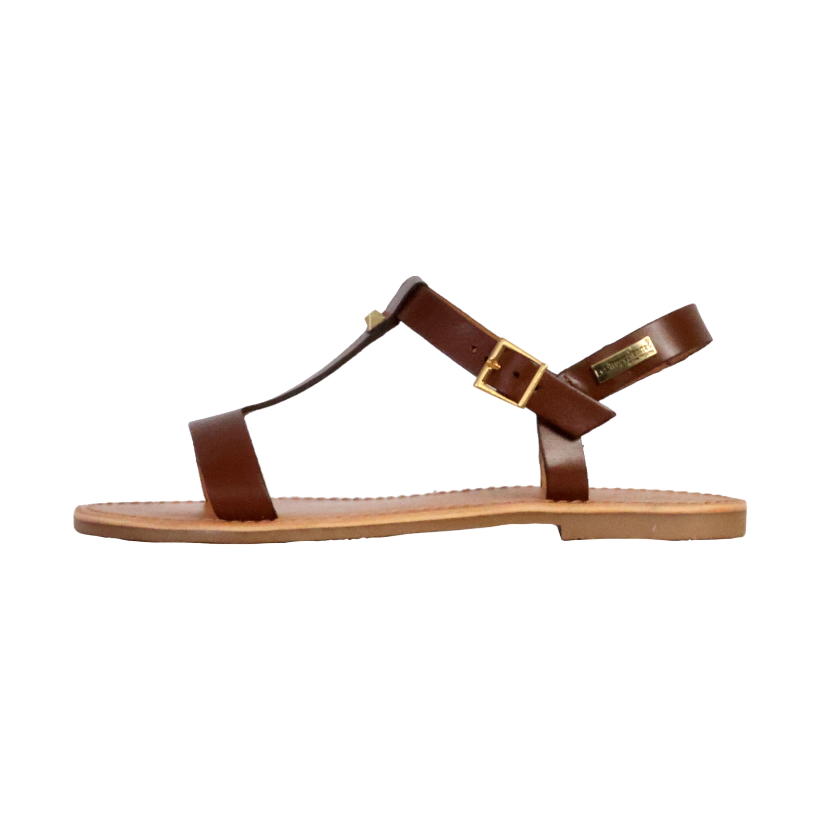 Sandale Plate Cuir Les Tropeziennes Haken