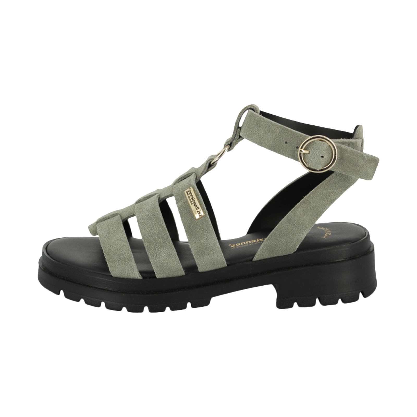 Sandale A Talon Cuir Les Tropeziennes Tobosued