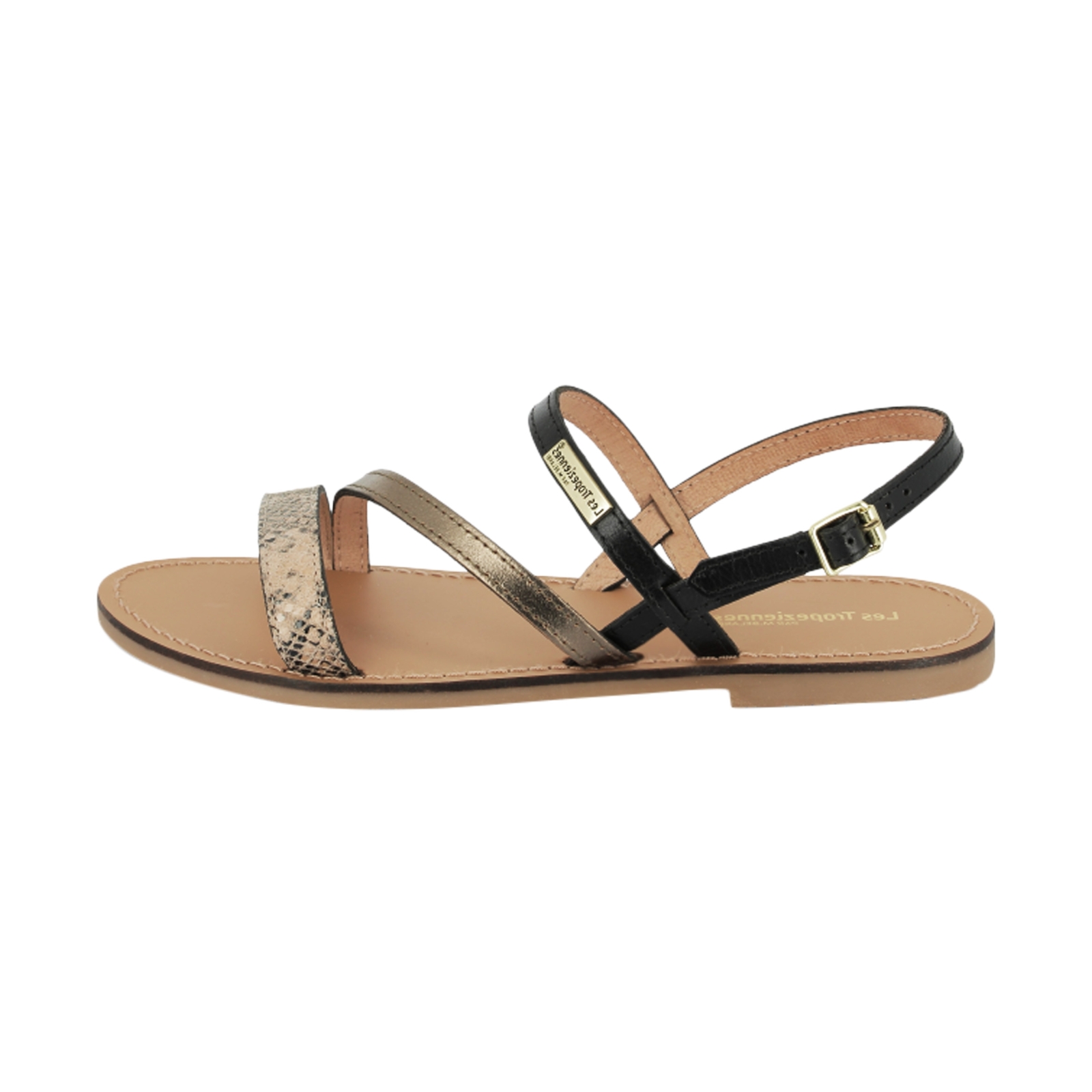 Sandale Plate Cuir Les Tropeziennes Baden