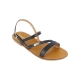 Sandale Plate Cuir Les Tropeziennes Baden