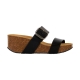 Mules Compensée Cuir Plakton So Rock