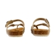 Mules Plate Cuir Plakton Bombay