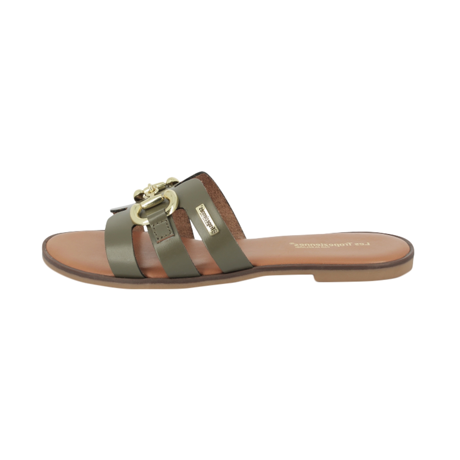 Sandales Plate Cuir Les Tropeziennes Hamia