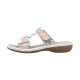 Sandales Plates Cuir Rieker