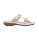 Sandales Plates Cuir Rieker