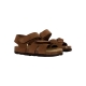 Mules Cuir Enfant The Divine Factory Orion Scratch