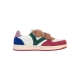 Basket Basse Cuir Scratch Enfant Victoria
