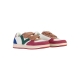 Basket Basse Cuir Scratch Enfant Victoria
