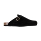 Mules Plate Cuir Natural World