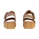 Sandales Compensées Cuir Gabor Satin Met