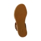 Sandales Compensées Cuir Gabor Satin Met