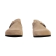 Mules Plate Cuir Natural World