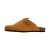 Mules Plate Cuir Natural World