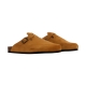 Mules Plate Cuir Natural World