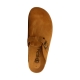 Mules Plate Cuir Natural World