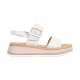 Sandales Compensées Cuir Gabor Flecht Twist/Nappa