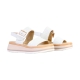 Sandales Compensées Cuir Gabor Flecht Twist/Nappa
