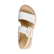 Sandales Compensées Cuir Gabor Flecht Twist/Nappa