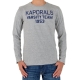 Tee Shirt Kaporal Enfant Manches Longues Alban Gris