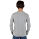 Tee Shirt Kaporal Enfant Manches Longues Alban Gris