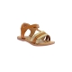 Sandales Cuir Enfant Kickers Diamanto