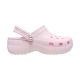 Sabot à Enfiler Crocs Classic Platform Pearl