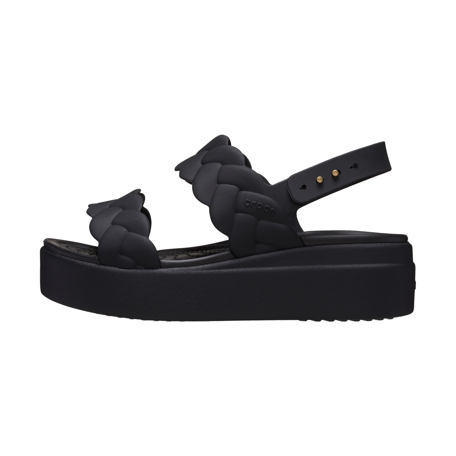 Sandales à Boucle Crocs Brooklyn Woven Upper