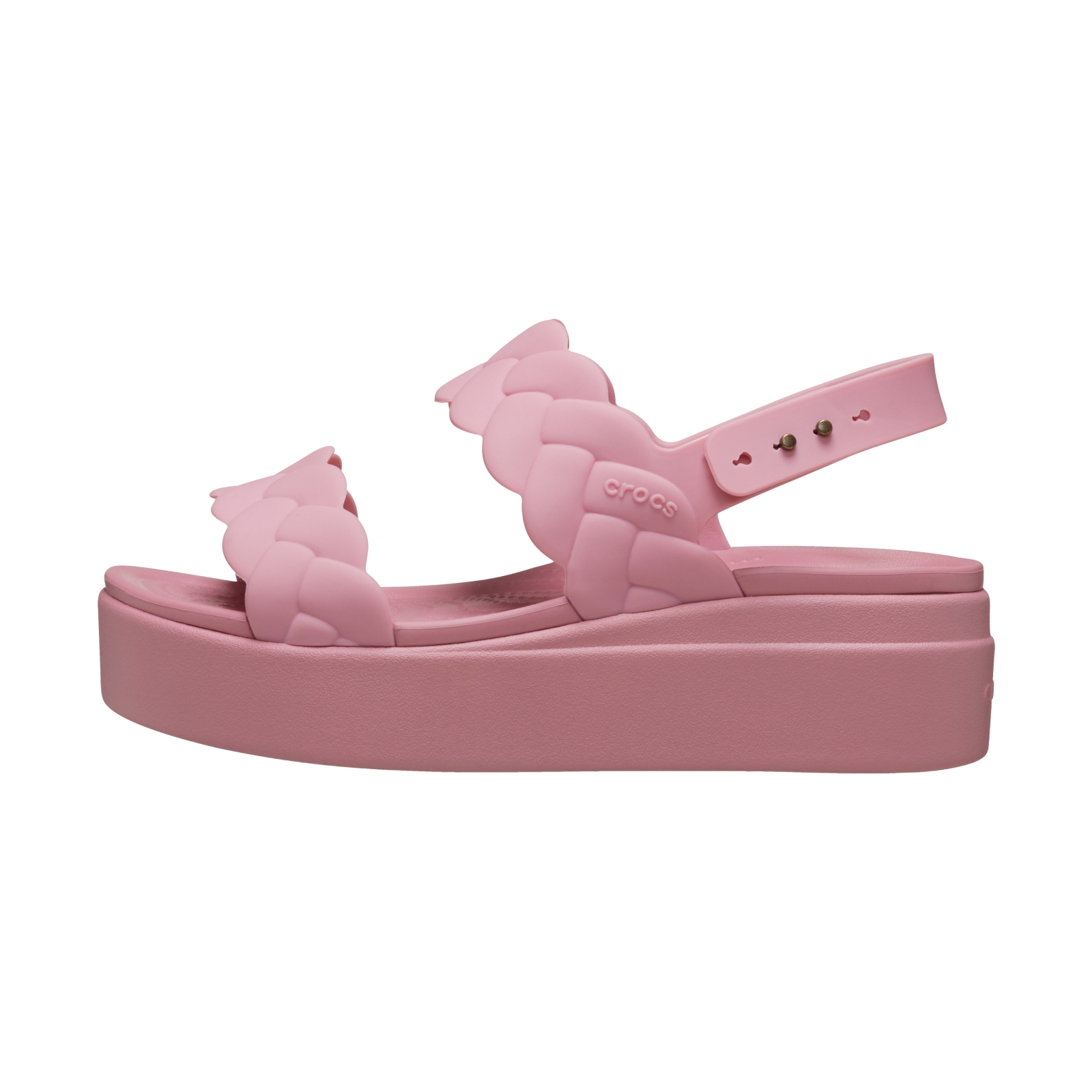 Sandales à Boucle Crocs Brooklyn Woven Upper