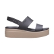 Sandales à Boucle Crocs Brooklyn Low Wedge