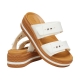 Sandales à Enfiler Crocs Brooklyn Woven Buckle