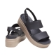 Sandales à Boucle Crocs Brooklyn Low Wedge