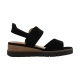 Sandales Compensé Cuir Tamaris