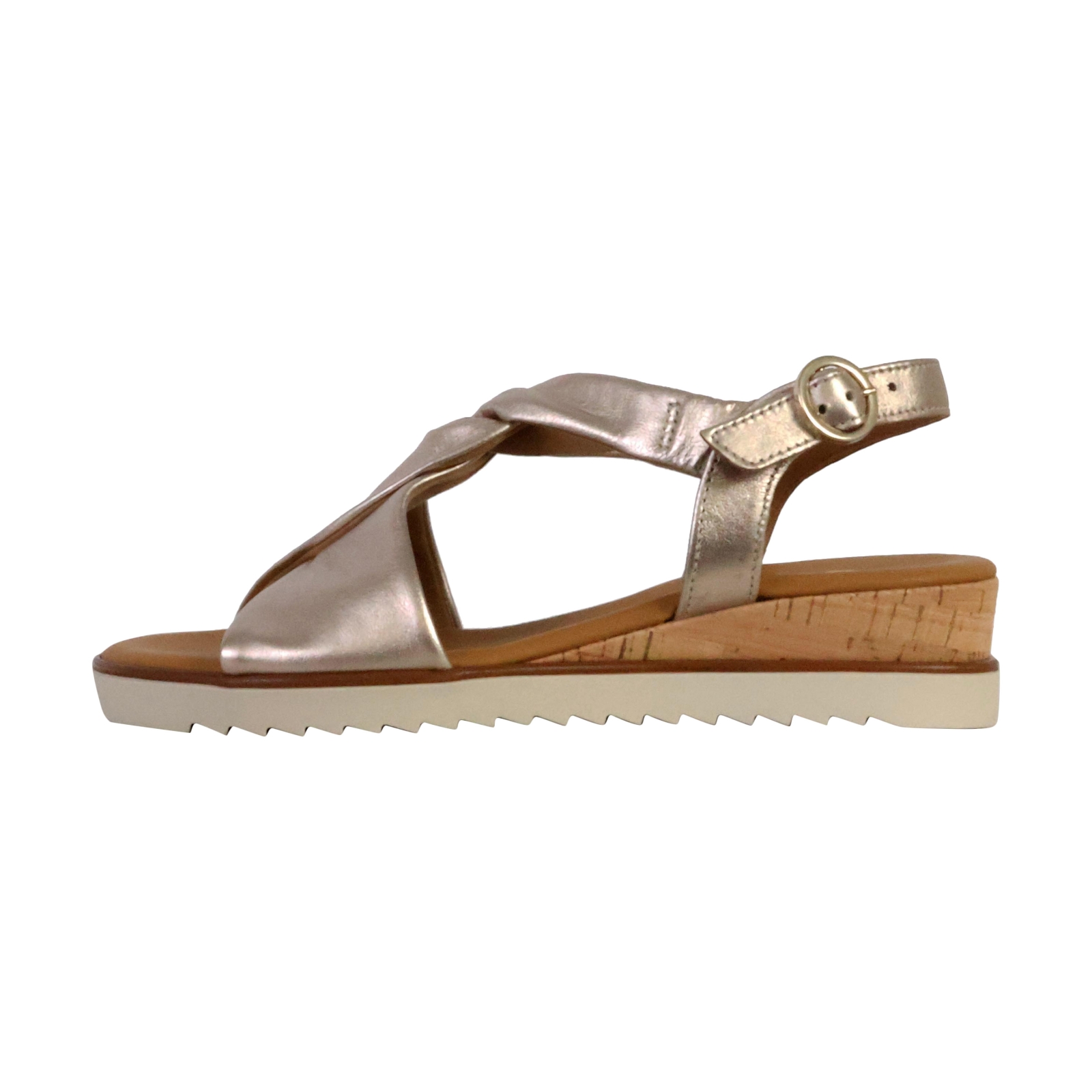 Sandales Cuir Gabor Satin Met