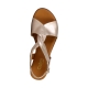 Sandales Cuir Gabor Satin Met
