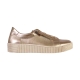 Basket Cuir Gabor Satin Met
