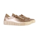 Basket Cuir Gabor Satin Met