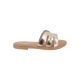 Sandales Plate Cuir Enfant Les Tropeziennes Bali